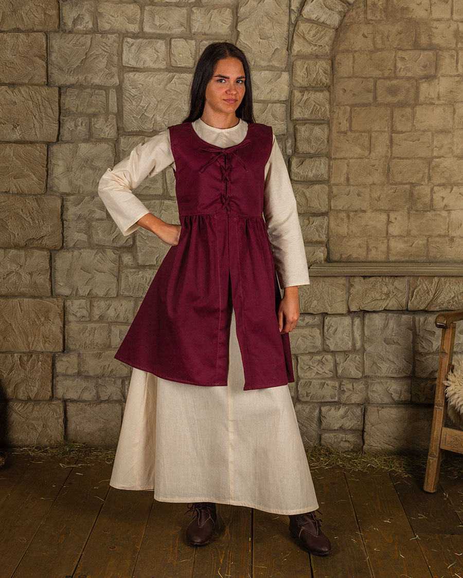 Clara Kleid bordeaux L